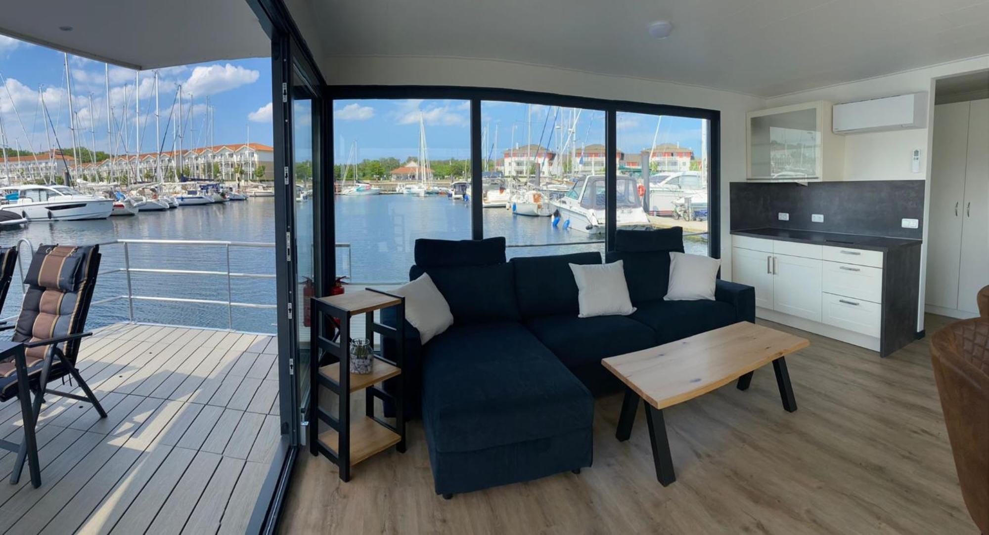 Urlaub Auf Dem Wasser Mit Einmaligen Ausblick - Well Hausboote Boltenhagen 10 ภายนอก รูปภาพ