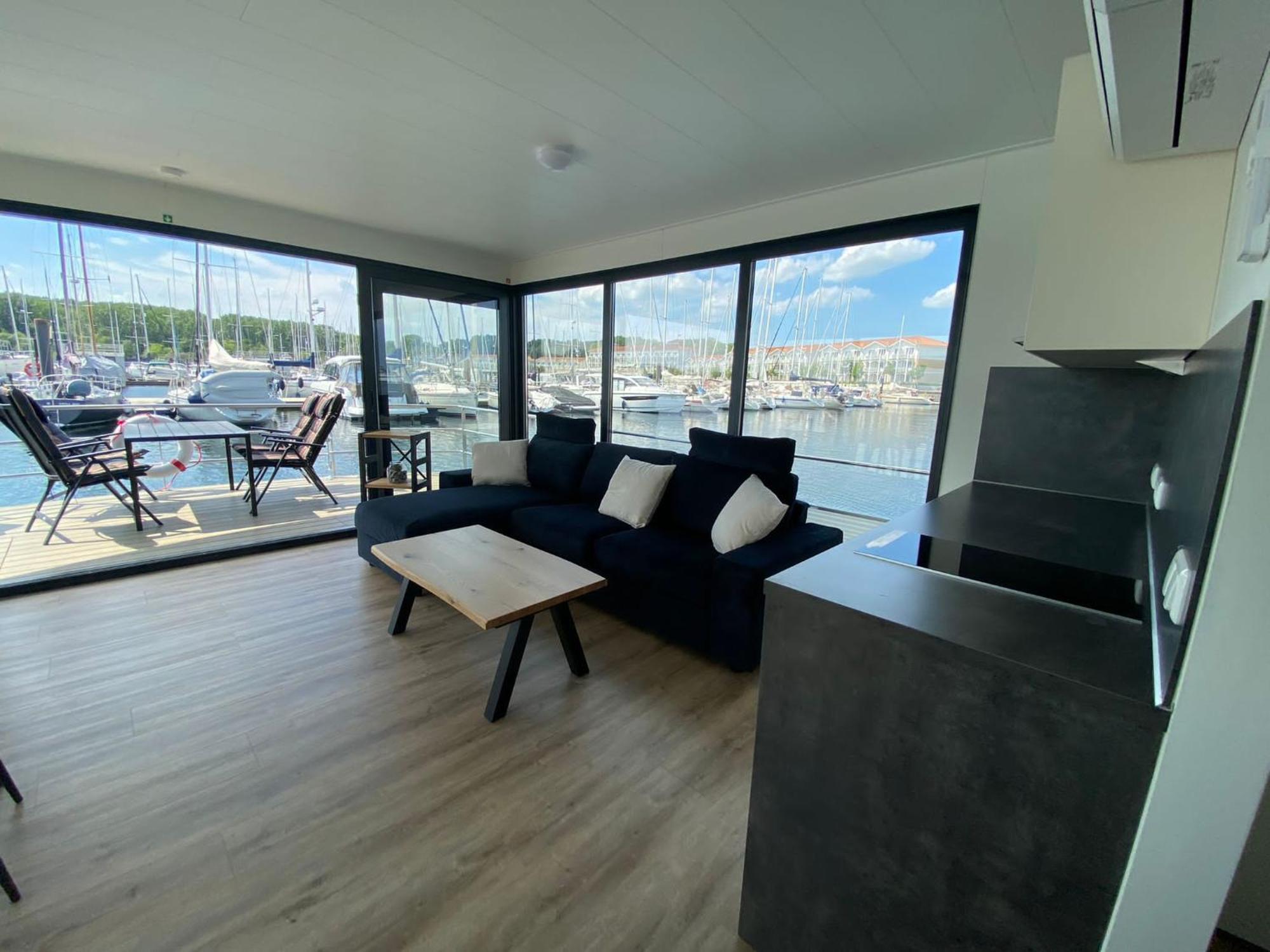 Urlaub Auf Dem Wasser Mit Einmaligen Ausblick - Well Hausboote Boltenhagen 10 ภายนอก รูปภาพ